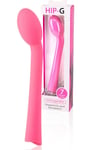 Hip-G Pink Slim G-Spot Massager Play Tool Rechargeable Wand Vibrator Sex Toy