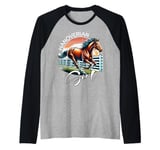 Hanoverian Girl Hanoverian Raglan Baseball Tee