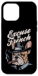 Coque pour iPhone 12 Pro Max Bulldog français Excuse My Frenchie Vintage Bulldog Lover