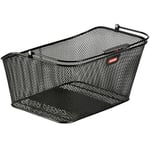 KLICKfix City Basket, sykkelkurv, sort