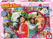 Schmidt Spiele- Bibi Blocksberg/Bibi & Tina Puzzle pour Enfants – 200 pièces – Série TV, 56365