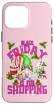 iPhone 16 Pro Max Xmas Gnome Christmas Saying For Women Funny Friday Shopping Case