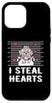 Coque pour iPhone 12 Pro Max Shih Tzu I Steal Hearts Valentine Dog Funny Valentines Day