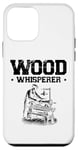 Coque pour iPhone 12 mini Tour à bois Whisperer Tourneur à bois