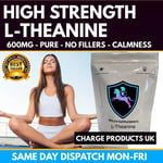 L-Theanine 120 600mg Vegan Capsules Nootropic Stress Memory Relaxation Anxiety