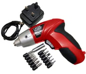 Cordless Screwdriver Bit Set Rechargeable 3.6V 12pc Power Bits Driver Set Amtech