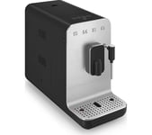 Smeg BCC12BLMUK Bean to Cup Coffee Machine - Matte Black, Black