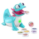 VTech - Zébulon, Mon Compagnon Glouton, Animal Interactif Axolotl Qui Parle, Chante, Mange et Réagit, Découverte en Couleurs des Émotions, Jouet Éducatif, Cadeau Enfant Dès 2 Ans - Contenu en Français