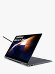 Samsung Galaxy Book4 360 Convertible Laptop, Intel Core 5 Processor, 8GB RAM, 256GB SSD, 15.6" Full HD Touch Screen, Grey