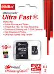 16GB Ultra Fast Memory Card for Samsung NX Mini NXF1 Camera 16GIG Micro SD SDHC