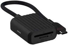 Unysink USB-C til hukommelseskort-adapter 10381 (sort)