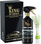 King of Sheen Vinyl Shine Car Dashboard Cleaner and Car interior Cleaner  Handy