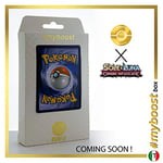 Ho-oh-GX SM80 Arc en Ciel Secrète - #myboost X Sole E Luna 3 Ombre Infuocate - Coffret de 10 cartes Pokémon Italiennes