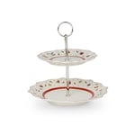 Villeroy & Boch – Toy's Delight Cake Stand Small, 3-tier Etagere 4 Pieces, Christmas Decoration Indoor, Table Decoration Xmas, Premium Porcelain