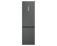 Hotpoint H7X93TSKM Silver Black Frost Free 60cm Freestanding 70/30 Fridge Freezer