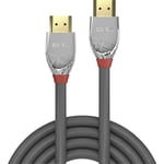 Lindy - Câble de raccordement hdmi Fiche mâle hdmi-a, Fiche mâle hdmi-a 5.00 m gris 37874 4K uhd Câble hdmi