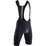 X-Bionic The Trick 4.0 Bike Bib Padded Men Shorts Homme, Opal Black/Arctic White, FR : S (Taille Fabricant : S)