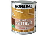 Ronseal Interior Varnish Quick Dry Matt Dark Oak 750Ml RSLIVMDO750