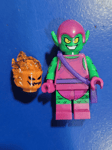 Lego Minifigure figure Marvel Spider-Man Green Goblin Bouffon Vert - sh271 76057