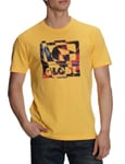 Globe Torn up tee t-shirt Homme Jaune S