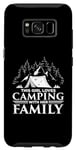 Galaxy S8 This Girl Loves Camping with her Family - Tent Women Camping Case