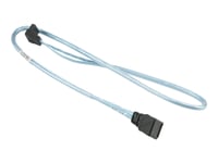 Supermicro - Sata-Kabel - Sata (Hunn) Rett Til Sata (Hunn) Rettvinklet - 48 Cm - Rund - For P/N: Cse-113Mtq-560Cb, Cse-113Tq-700Cb, Cse-113Tq-R650cb, Sys-5015Tb-10Gb, Sys-5015Tb-Tb