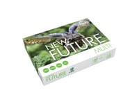 Skrivarpapper New Future Multi A4 Vit 80G - (Kartong Med 5 Förpackningar Om 500 Ark)