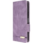 Case for Sony Xperia 10 V / 10 VI Wallet Video Stand Lavender