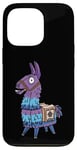 Coque pour iPhone 13 Pro Victory Royale / Pinata lama / Battle Royale Crown