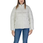 Napapijri Blanc Polyester Vestes & Femmes Manteau Authentique