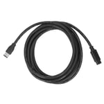 IEEE1394 Firewire DV-kabel 9-stifts till 6-stifts hane till hane Firewire-kabel för videokamera digitalkamera skrivare skanner