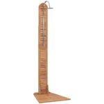 Douche de jardin Douche d'extérieur Teck massif 70 x 75 x 204 cm 69583