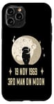 iPhone 11 Pro Moon Landing Apollo Third Man on Moon in November 1969 Case