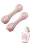 Set De 2 Haltères En Néoprène De 1,5 kg, Poids Légers De Gymnastique, Haltères Antidérapants, Idéaux Pour La Musculation Et La Gym à Domicile, Haltères Ergonomiques De Fitness. Couleur Rose