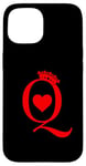 Coque pour iPhone 15 Jeu de cartes à jouer Queen Of Hearts King Of Hearts