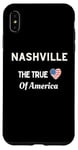 iPhone XS Max Patriotic Love Nashville USA The True Heart Of America Case