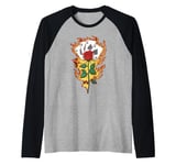 Funny Vintage Poker Ace Card Graphic Rose Spades Women Men Raglan Baseball Tee