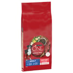 PURINA ONE Medium/Maxi Adult Nötkött & ris - 12 kg