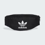 Casual Mens Womens ADIDAS AC WAIST BAG Black Bumbag Small Pouch Black IW0939 OS