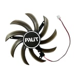 pour PALIT GeForce GTX1650 SUPoll4 GB StormX OC fouille carte remplacement ventilateur TH1012S2H-PAA01 - Type single fan