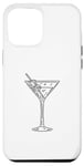 Coque pour iPhone 12 Pro Max Verre à martini