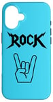 Coque pour iPhone 16 Cornes à main Cool Band Rock and Roll Heavy Metal Music Concert