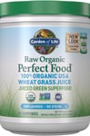 Garden of Life - Raw Organic Perfect Food 100% Organic USA Wheat Grass Juice - 240g