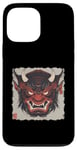 iPhone 13 Pro Max Oni Yokai Devil Mask Japanese Art Samurai Ukiyo-e Case