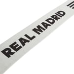 Real Madrid Skjerf - Hvit/sort - adidas, størrelse One Size