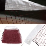 DAUERHAFT Pratiquer Le Filet de Badminton extérieur Accessoire de Badminton Durable pour l'entraînement