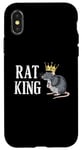 iPhone X/XS Rat King The Funny Monarch of Rodents Case