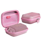 Hard EVA Travel Case for JBL GO 3 Portable Speaker by Hermitshell(Pink)