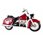 Patère Murale Vintage "Moto" 99cm Rouge