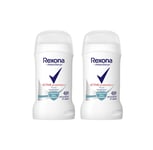 Lot de 2 bâtons de déodorant antibactériens Rexona pour femmes Active Protect...